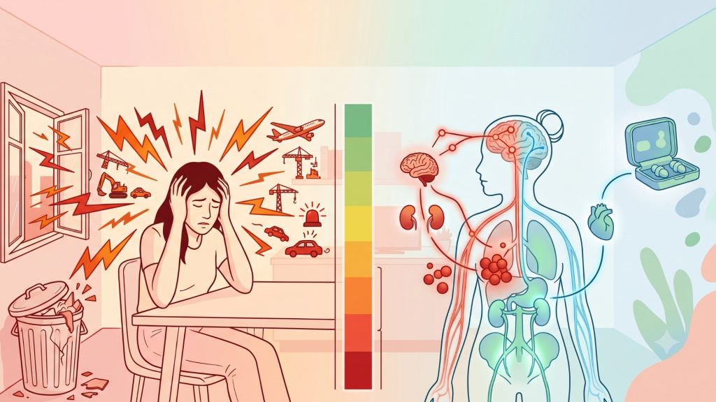 Connection Between Noise Stress